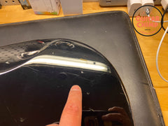 2006 Fender Aerodyne Jazz Bass Black w/ Matching Headstock – Japan