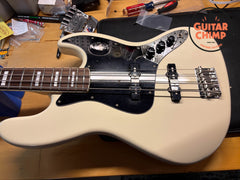 2004 Fender Japan CIJ JB75-90US ’75 Reissue Jazz Bass Vintage White USA Pickups