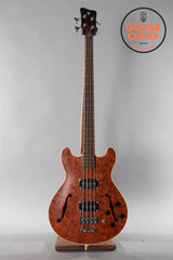 2008 Warwick Star Bass II Bubinga Hollow-body Electric Bass Guitar