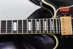 2012 Gibson Custom Shop ES-355 Ebony Black VOS Bigsby OHSC COA