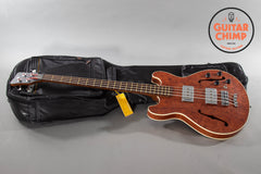 2008 Warwick Star Bass II Bubinga Hollow-body Electric Bass Guitar