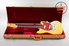 1989 Fender MIJ Japan Mustang ’69 Reissue MG69-60 Vintage White Tweed HSC