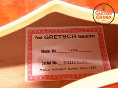 1990 Gretsch 6120W Nashville Western Orange MIJ Filter'Tron Bigsby OHSC