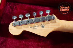 2021 Fender MIJ Japan Limited Edition Stratocaster Floyd Rose Vintage White Tweed HSC