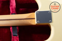 2021 Fender MIJ Japan Limited Edition Stratocaster Floyd Rose Vintage White Tweed HSC