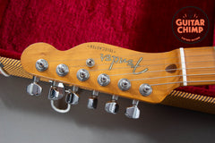 1986 Fender Japan TL52-65SPL '52 Micawber Keith Richards Telecaster MIJ Natural Tweed HSC