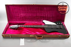 1997 Gibson Thunderbird IV Ebony Black OHSC Ebony Board