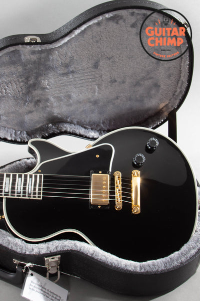 2022 Gibson Custom Shop Les Paul Custom Single Pickup Black Beauty