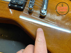 1990 Gibson Custom Shop Edition ’76 Reissue Explorer Natural