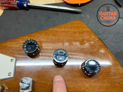 1990 Gibson Custom Shop Edition ’76 Reissue Explorer Natural