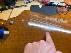 1990 Gibson Custom Shop Edition ’76 Reissue Explorer Natural