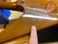 1990 Gibson Custom Shop Edition ’76 Reissue Explorer Natural