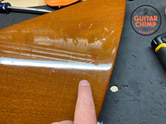 1990 Gibson Custom Shop Edition ’76 Reissue Explorer Natural