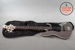 2017 Fender Japan AJB Aerodyne Jazz Bass Dolphin Gray