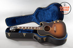 2006 Gibson Custom Shop CF-100E Sunburst OHSC P-90 LR Baggs I-Beam