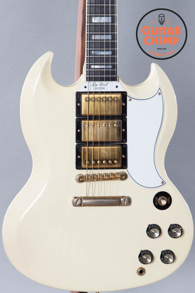 2006 Gibson Custom Shop ’61 Historic Reissue “Les Paul” Sg Custom White