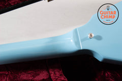 2023 Gibson Custom Shop Limited Run 70s Flying V VOS Maui Blue OHSC COA