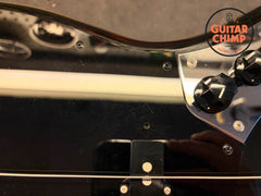 2013 Fender Japan MIJ JB62 '62 Jazz Bass All Black Matching Headstock