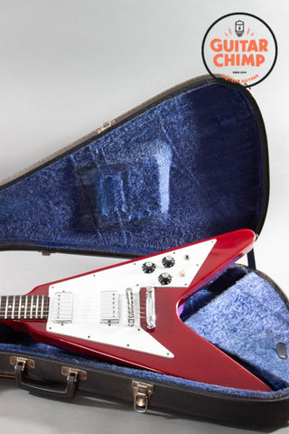 1978 Greco FV600 Flying V ’67 Reissue Wine Red FujiGen Maxon w/ Original HSC
