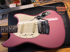2026 Fender Japan MIJ FSR Traditional II 60s Mustang Burgundy Mist Matching Headstock HSC