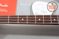 2025 Fender MIJ Japan Traditional 60s Precision P Bass Black Pearl Matching Headstock Gig Bag