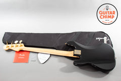 2025 Fender MIJ Japan Traditional 60s Precision P Bass Black Pearl Matching Headstock Gig Bag