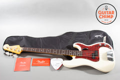 2019 Fender MIJ Japan Hama Okamoto Precision P Bass #4 Olympic White Gig Bag