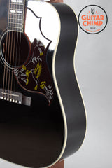 2022 Gibson Custom Shop Hummingbird Ebony Black