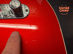2004 Fender Japan CIJ TL62B-82TX '62 Telecaster Custom Candy Apple Red USA Texas Specials Tweed HSC