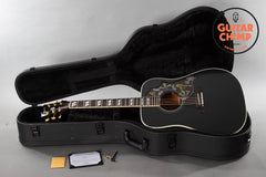 2022 Gibson Custom Shop Hummingbird Ebony Black