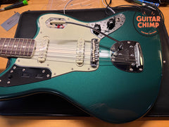 2023 Fender Japan MIJ FSR Traditional '60s Jaguar MH KI-23 Sherwood Green Matching Headstock HSC