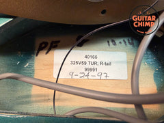 1997 Rickenbacker 325V59 Turquoise Rare Factory Color R Tailpiece OHSC