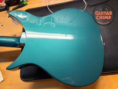 1997 Rickenbacker 325V59 Turquoise Rare Factory Color R Tailpiece OHSC