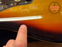 2012 Fender Japan MIJ JG66 '62 Reissue Jaguar 3-Tone Sunburst w/ Gig Bag
