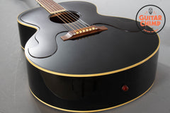 2002 Gibson J-180 Acoustic Guitar Ebony