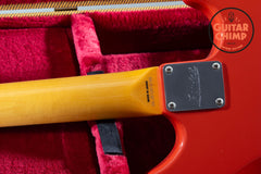 2012 Fender MIJ Japan Kurt Cobain Mustang Left-Handed Fiesta Red HSC