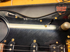 1991 Fender Japan MIJ Pro Feel STR-120SD Floyd Rose Stratocaster Blueberry Sunburst HSC Rare