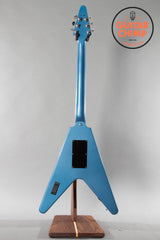 2023 Gibson Custom Shop Richie Faulkner Flying V Pelham Blue S/N 99
