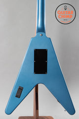 2023 Gibson Custom Shop Richie Faulkner Flying V Pelham Blue S/N 99