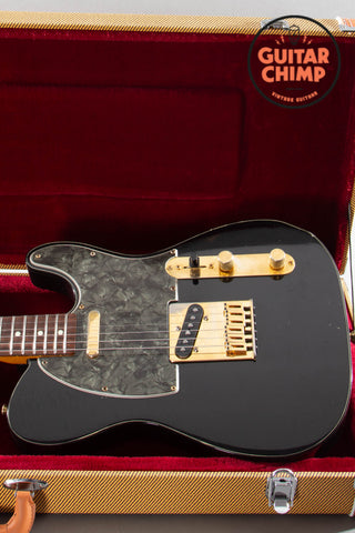 1994 Fender MIJ Japan Telecaster Custom TLG-70P Black Tweed HSC