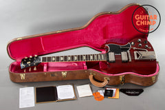 2021 Gibson Custom Shop 60th Anniversary ‘61 LP SG Standard Cherry Red w/Sideways Vibrola