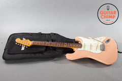 2010 Fender Japan ST62-TX ’62 Reissue Stratocaster Shell Pink Texas Special Pickups