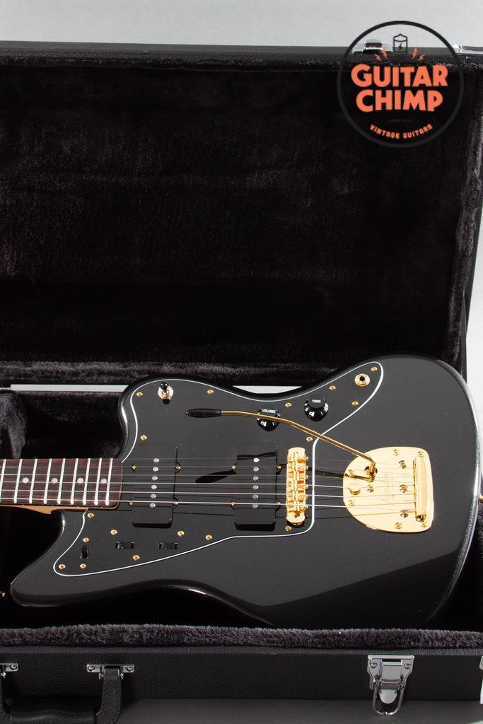 2025 Fender MIJ Japan Traditional ’60s Jazzmaster Black Pearl Matching Headstock Gold Hardware HSC