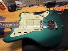 2023 Fender Japan MIJ FSR Traditional II '60s Jazzmaster KI-23 Sherwood Green Matching Headstock Gig Bag