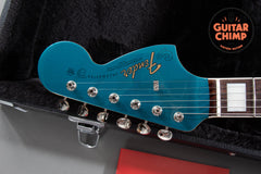 2025 Fender MIJ Japan Late ’60s Jazzmaster Ocean Turquoise Block Inlays Matching Headstock HSC