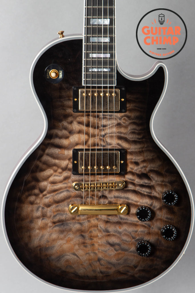 2016 Gibson Custom Shop Les Paul Custom Cobra Burst Quilt Top