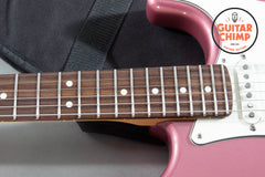 2025 Fender MIJ Japan FSR Hybrid II Stratocaster Burgundy Mist Metallic Matching Headstock Ikebe Exclusive w/ Gig Bag