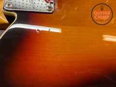 2002 Fender Japan CIJ Left-Handed TL62B-TX ’62 Telecaster Custom Sunburst Texas Specials