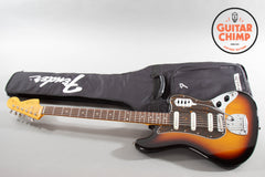 2012 Fender MIJ Japan Bass VI 3-Tone Sunburst w/ Gig Bag