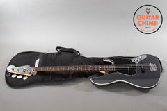 2017 Fender Japan AJB Aerodyne Jazz Bass Gun-Metal Blue